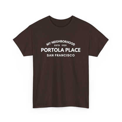 Portola Place - San Francisco - Unisex Cotton Tee