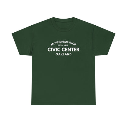 Civic Center - Oakland - Unisex Cotton Tee