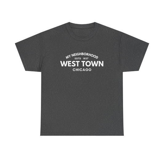 West Town - Chicago - Unisex Cotton Tee