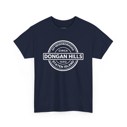 Dongan Hills - Staten Island - Unisex Cotton Tee | Staten Island, NYC, New York City, MY-NHD, My Neighborhood, T-Shirt