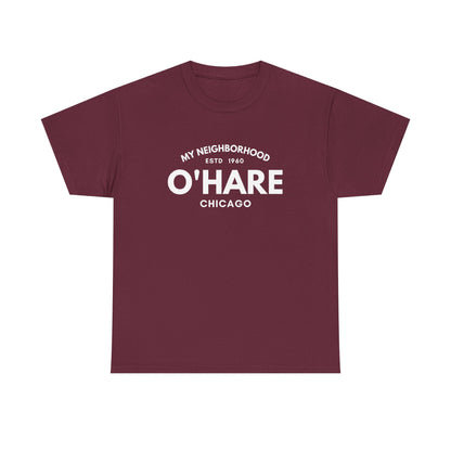 O'Hare - Chicago - Unisex Cotton Tee