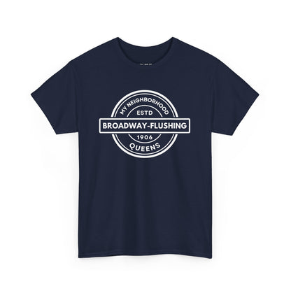 Broadway-Flushing - Queens - Unisex Cotton Tee