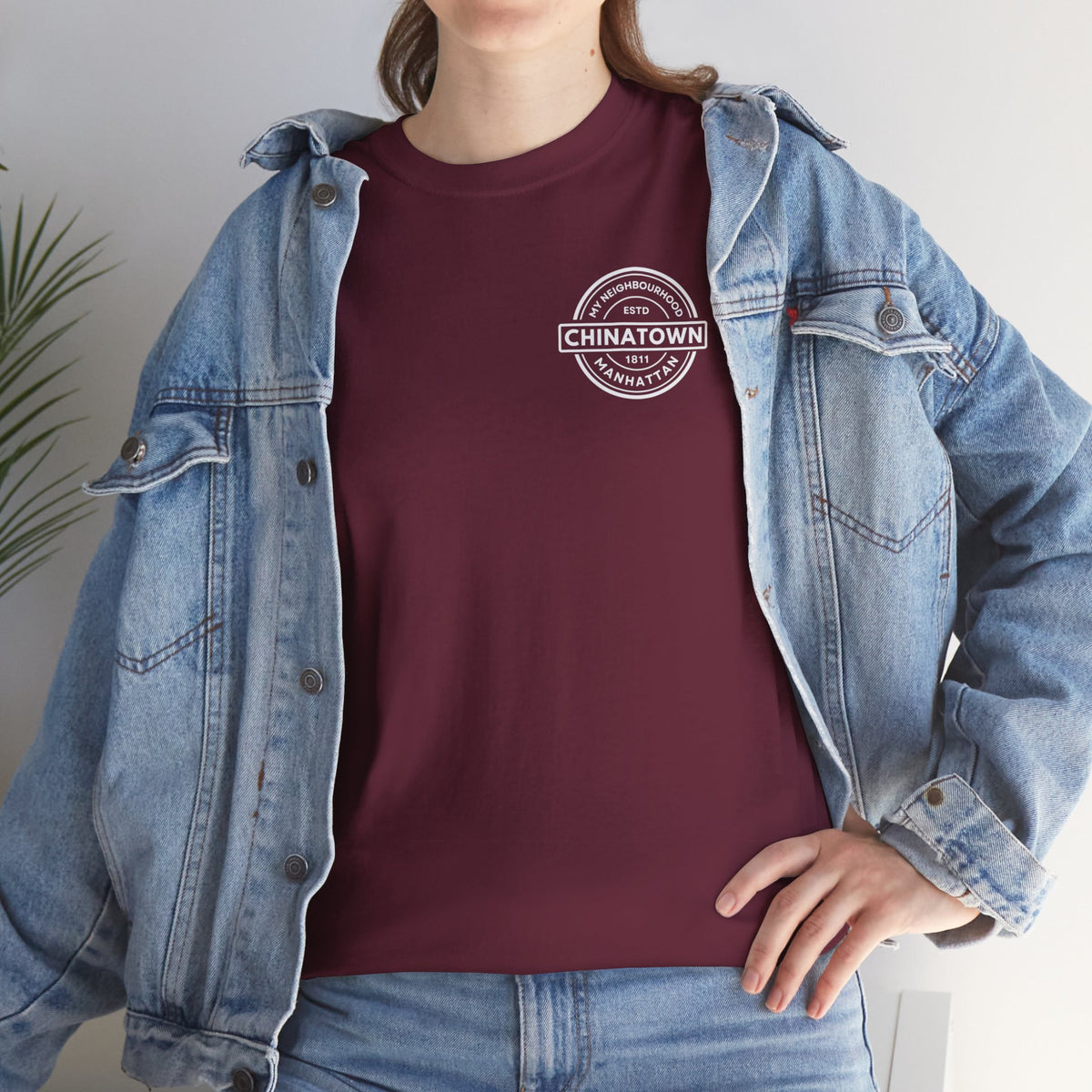 Chinatown - Manhattan - Unisex Cotton Tee