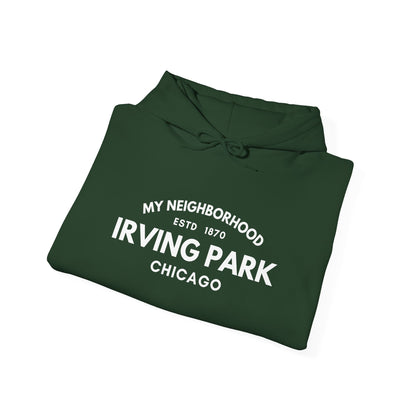 Irving Park - Chicago - Unisex Heavy Blend Hooded Sweatshirt