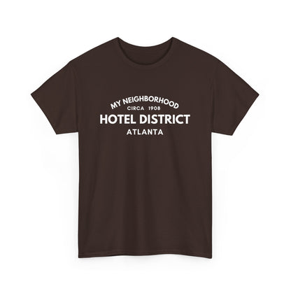 Hotel District - Atlanta - Unisex Cotton Tee