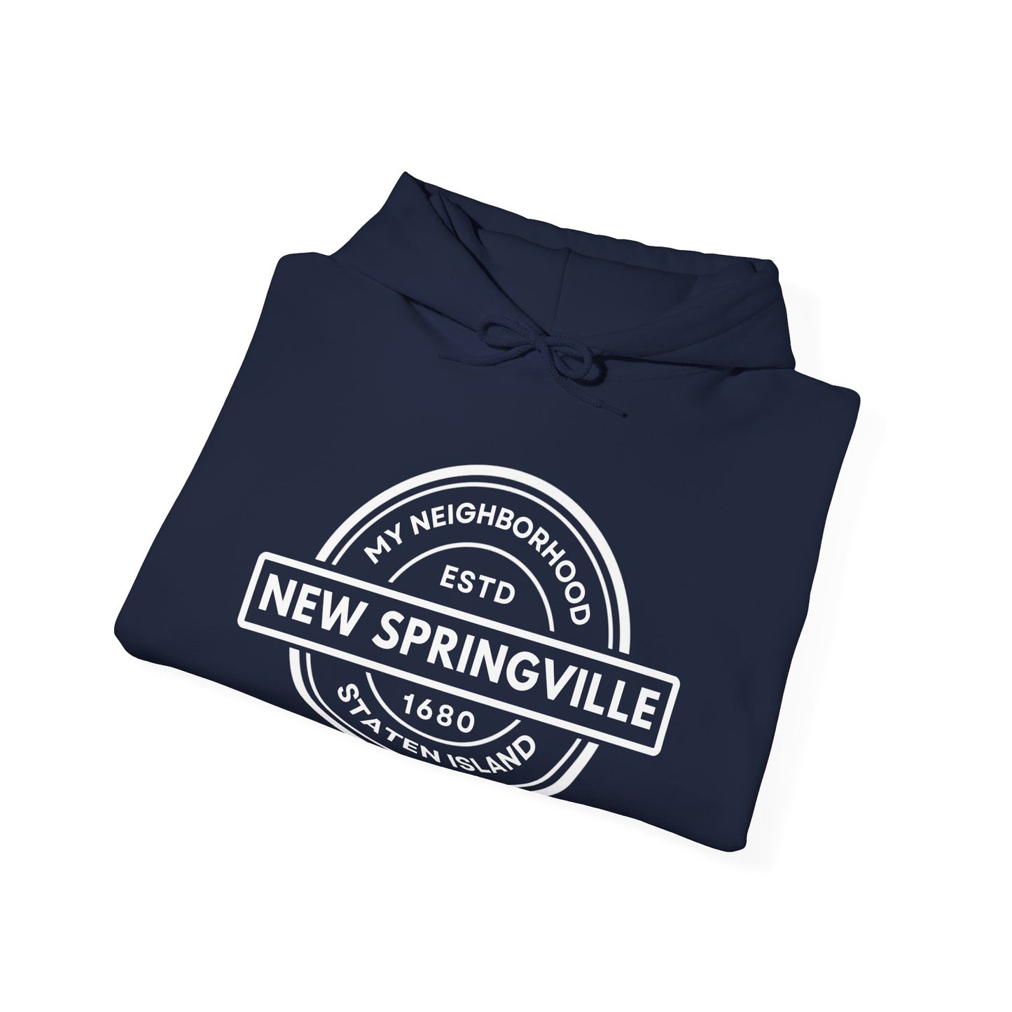 New Springville - Staten Island - Unisex Heavy Blend Hooded Sweatshirt
