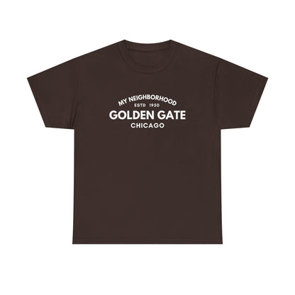 Golden Gate - Chicago - Unisex Cotton Tee