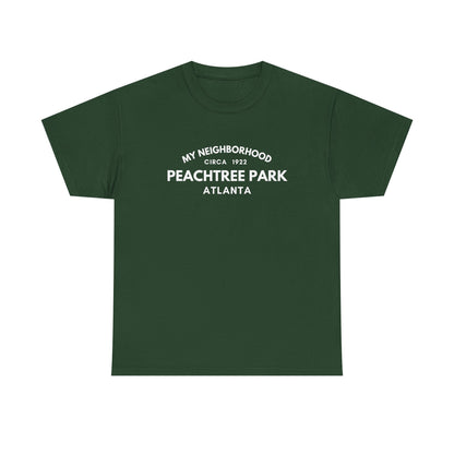Peachtree Park - Atlanta - Unisex Cotton Tee