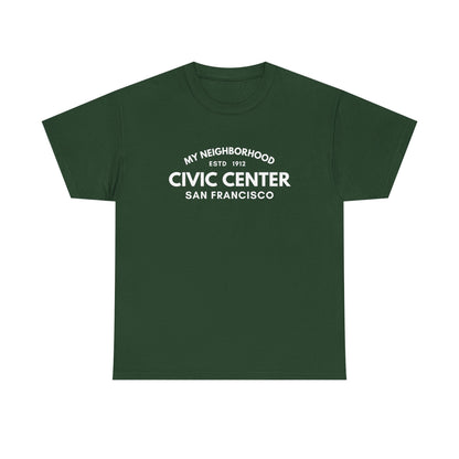 Civic Center - San Francisco - Unisex Cotton Tee