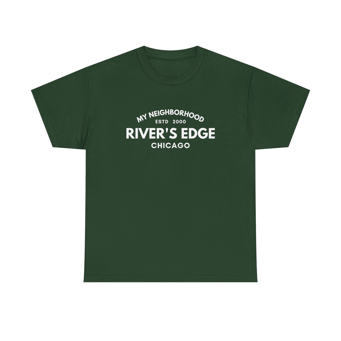River's Edge - Chicago - Unisex Cotton Tee