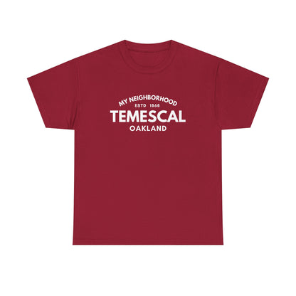 Temescal - Oakland -Unisex Cotton Tee