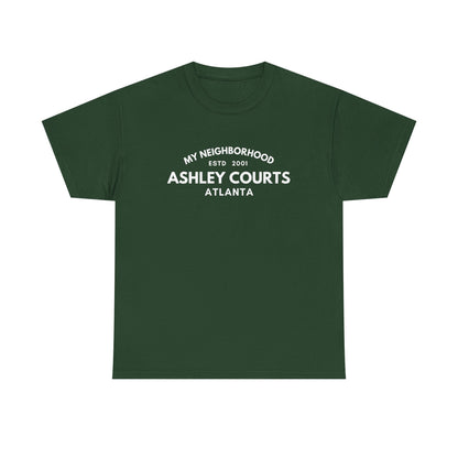 Ashley Courts - Atlanta - Unisex Cotton Tee