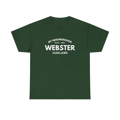 Webster - Oakland - Unisex Cotton Tee