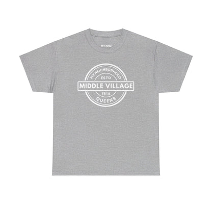 Middle Village - Queens - Unisex Cotton Tee