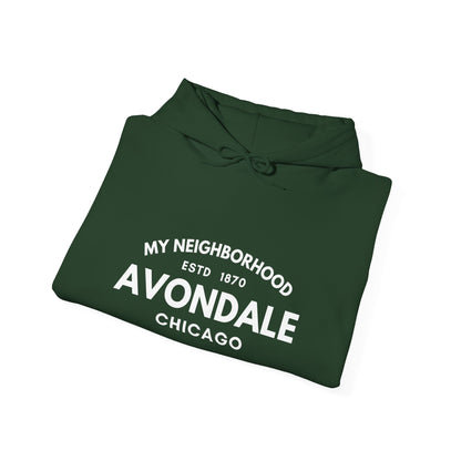 Avondale - Chicago - Unisex Heavy Blend Hooded Sweatshirt
