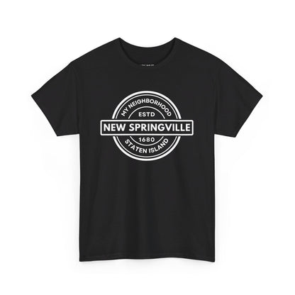 New Springville - Staten Island - Unisex Cotton Tee