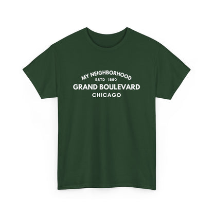 Grand Boulevard - Chicago - Unisex Cotton Tee