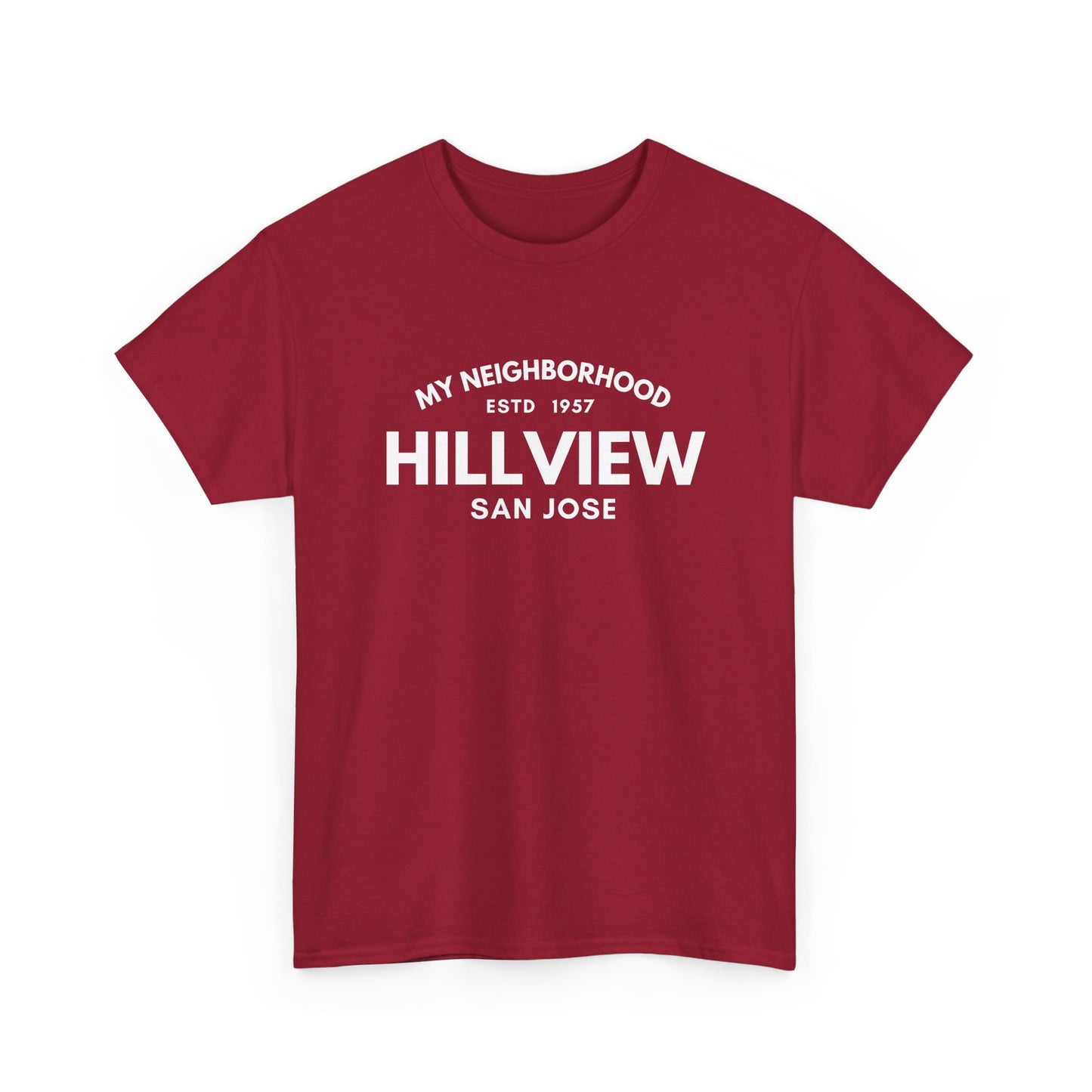 Hillview - San Jose - Unisex Cotton Tee