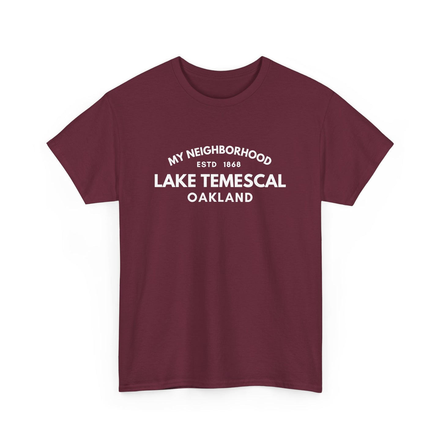 Lake Temescal - Oakland - Unisex Cotton Tee