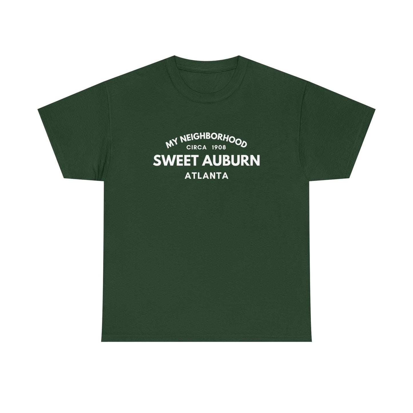 Sweet Auburn - Atlanta - Unisex Cotton Tee