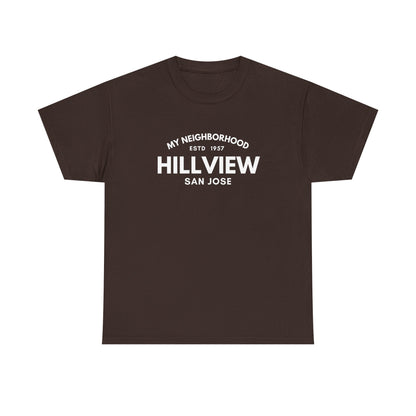 Hillview - San Jose - Unisex Cotton Tee