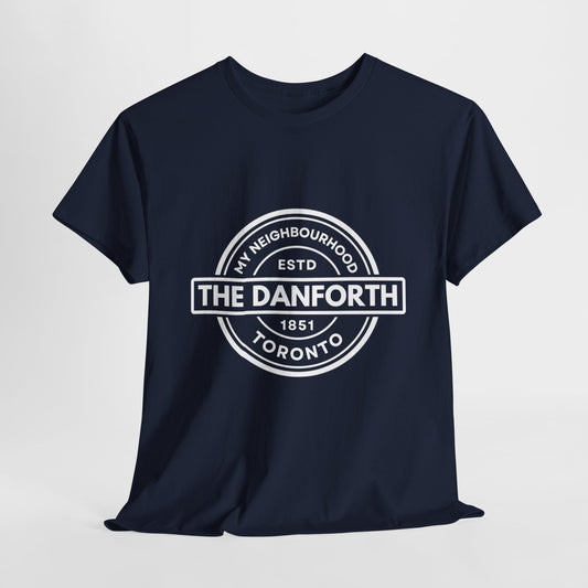 The Danforth - East End Toronto - Unisex Cotton Tee