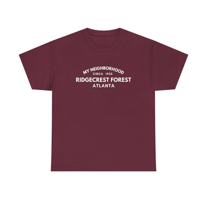Ridgecrest Forest - Atlanta - Unisex Cotton Tee