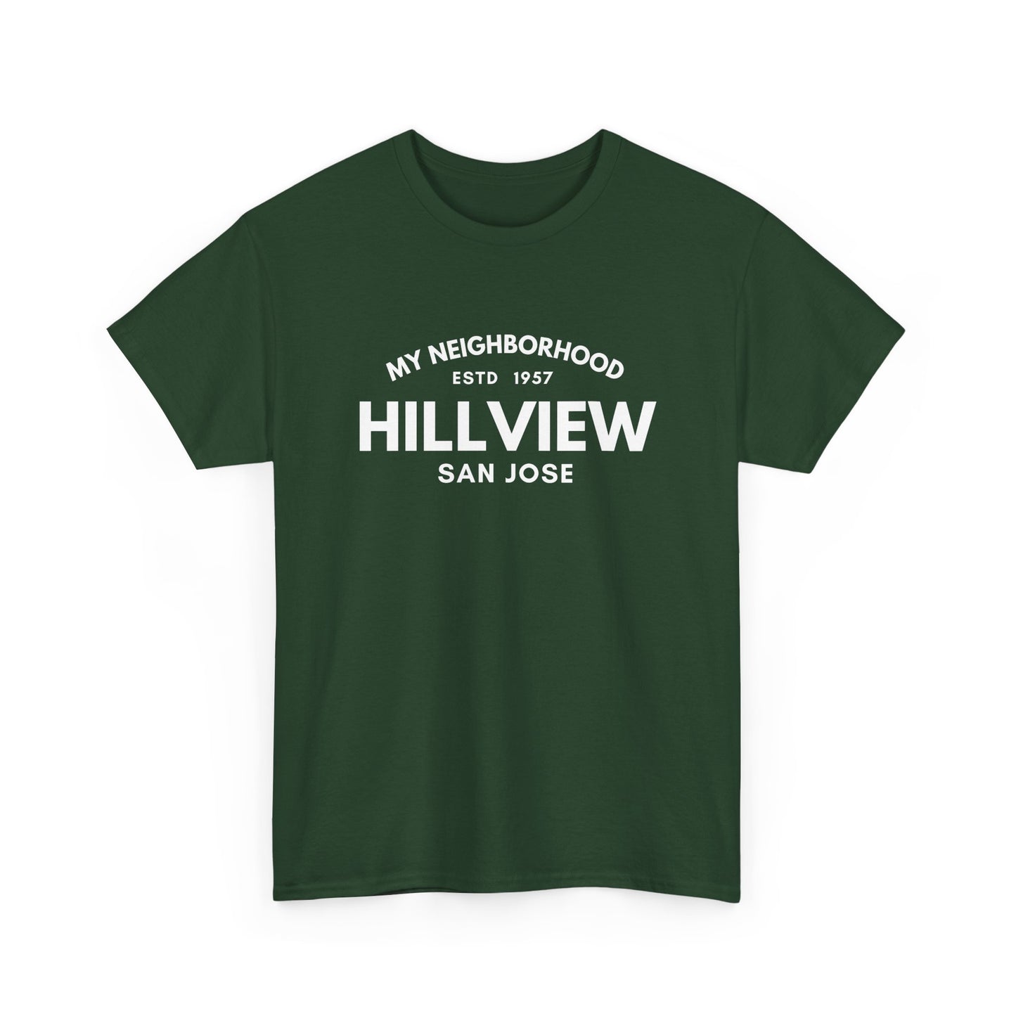 Hillview - San Jose - Unisex Cotton Tee