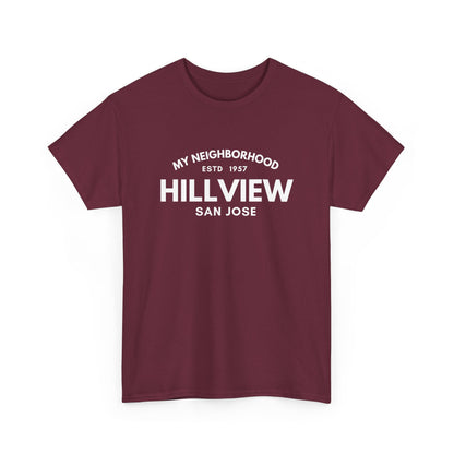 Hillview - San Jose - Unisex Cotton Tee