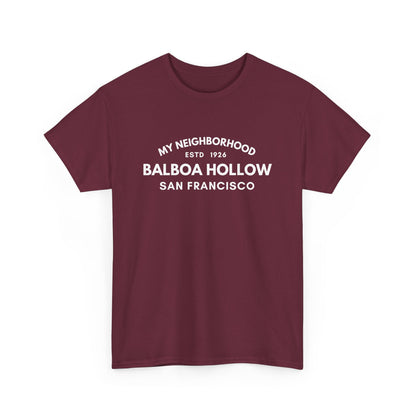 Balboa Hollow - San Francisco - Unisex Cotton Tee
