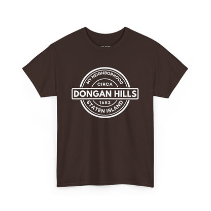 Dongan Hills - Staten Island - Unisex Cotton Tee | Staten Island, NYC, New York City, MY-NHD, My Neighborhood, T-Shirt