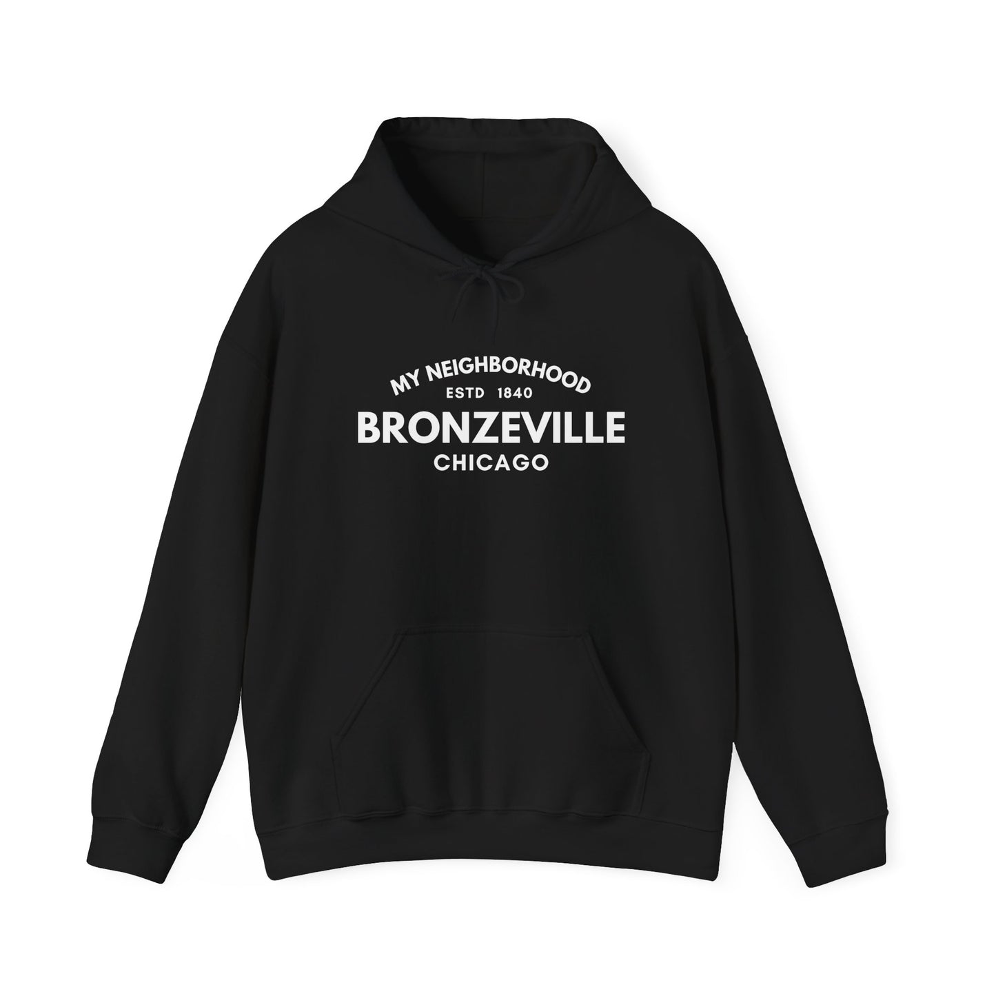 Bronzeville - Chicago - Unisex Heavy Blend Hooded Sweatshirt