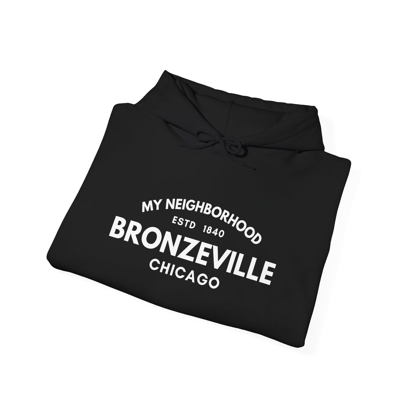 Bronzeville - Chicago - Unisex Heavy Blend Hooded Sweatshirt