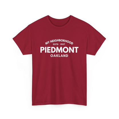 Piedmont - Oakland - Unisex Cotton Tee