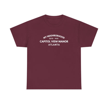 Capitol View Manor - Atlanta - Unisex Cotton Tee
