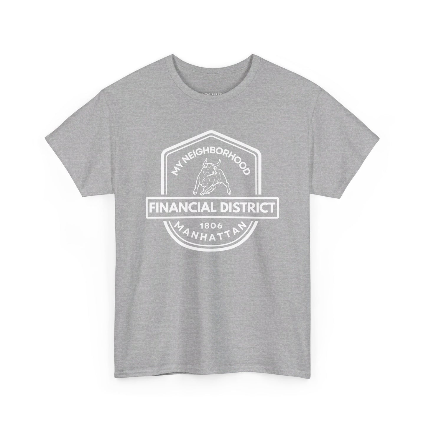 Financial District - Manhattan - Unisex Cotton Tee