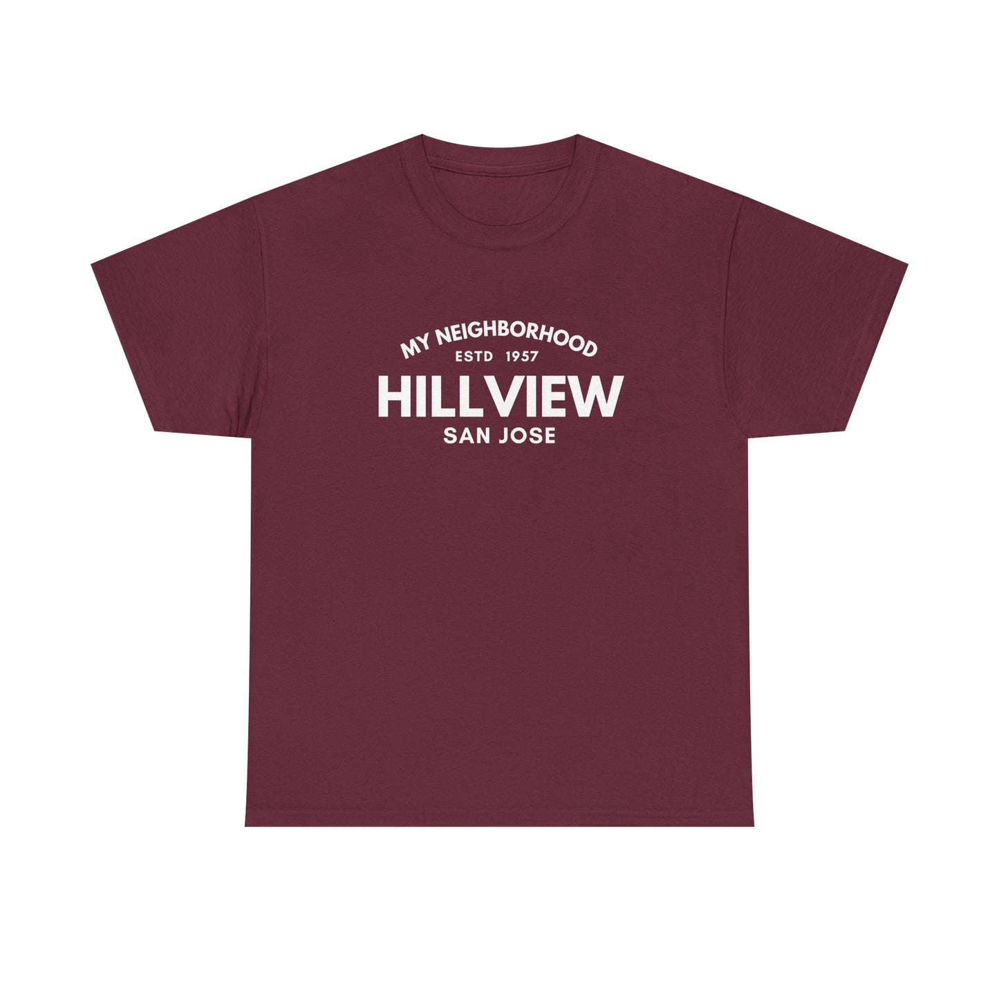 Hillview - San Jose - Unisex Cotton Tee
