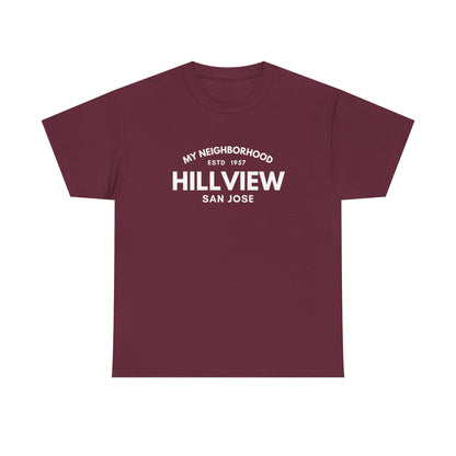 Hillview - San Jose - Unisex Cotton Tee