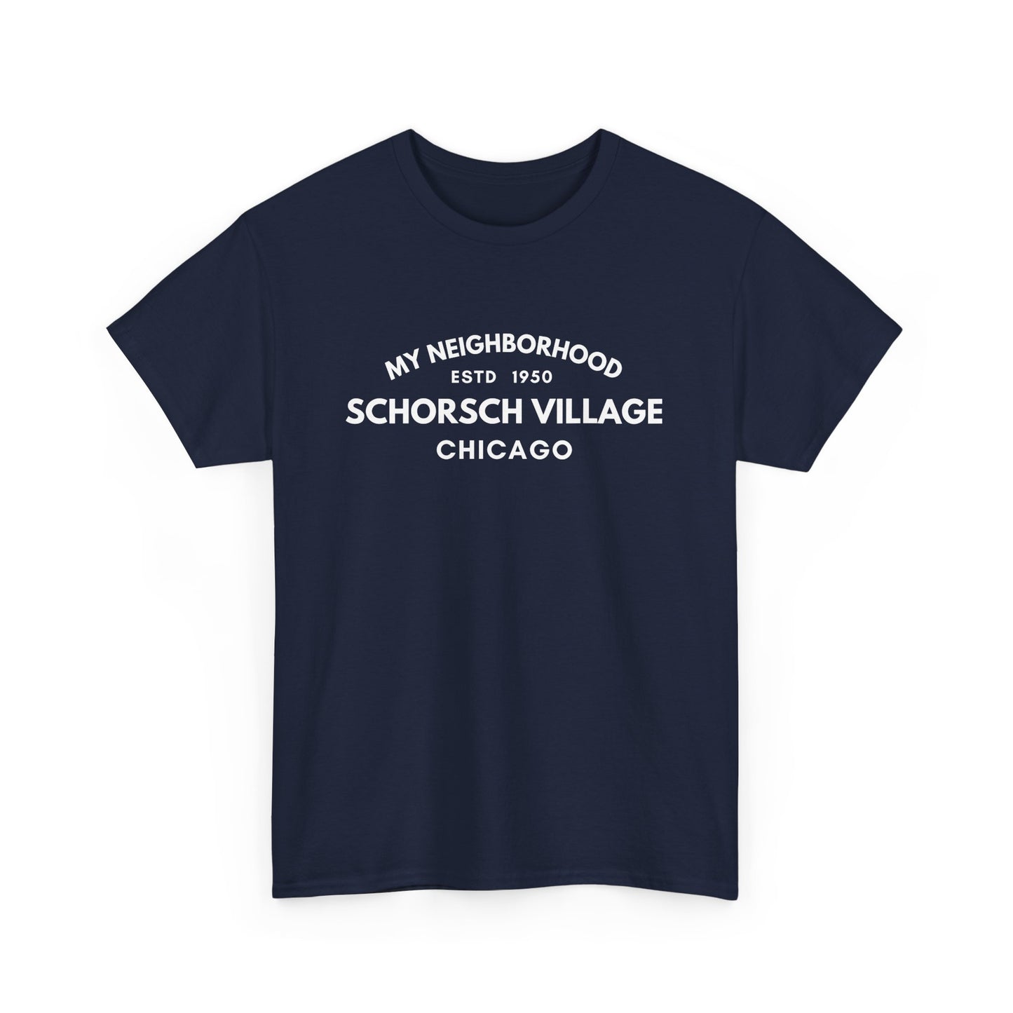Schorsch Village - Chicago - Unisex Cotton Tee