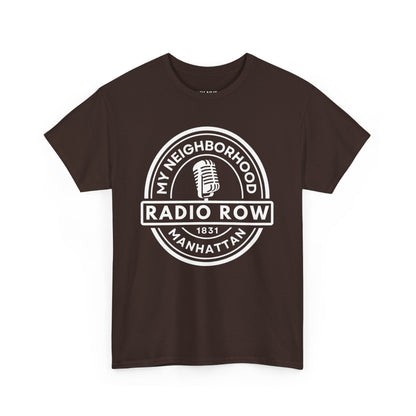 Radio Row - Manhattan - Unisex Cotton Tee