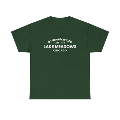 Lake Meadows - Chicago - Unisex Cotton Tee