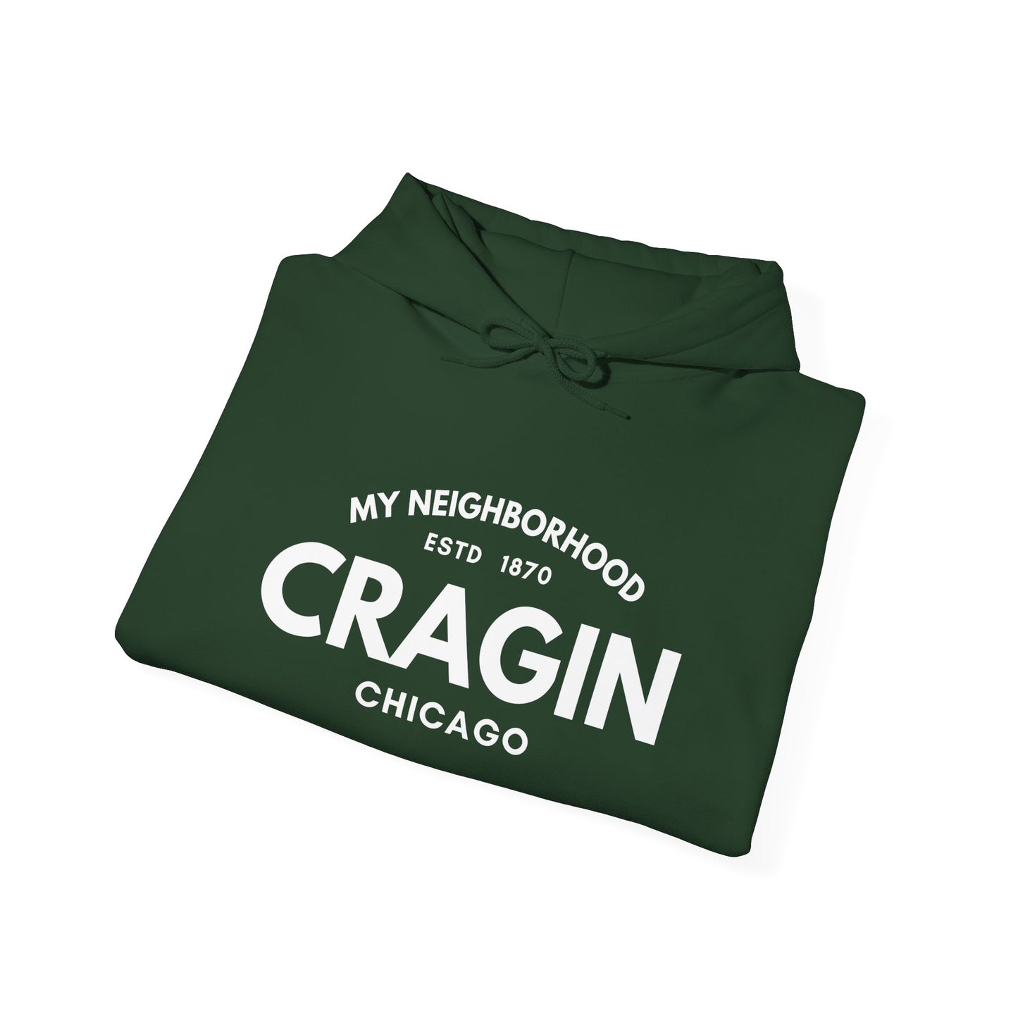 Cragin - Chicago - Unisex Heavy Blend Hooded Sweatshirt