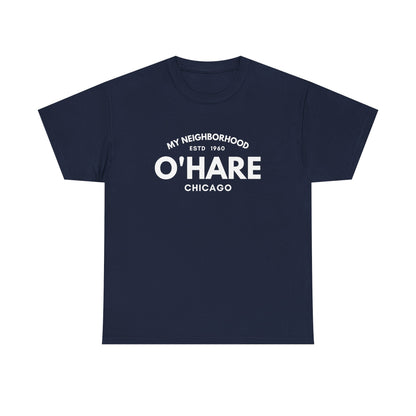 O'Hare - Chicago - Unisex Cotton Tee