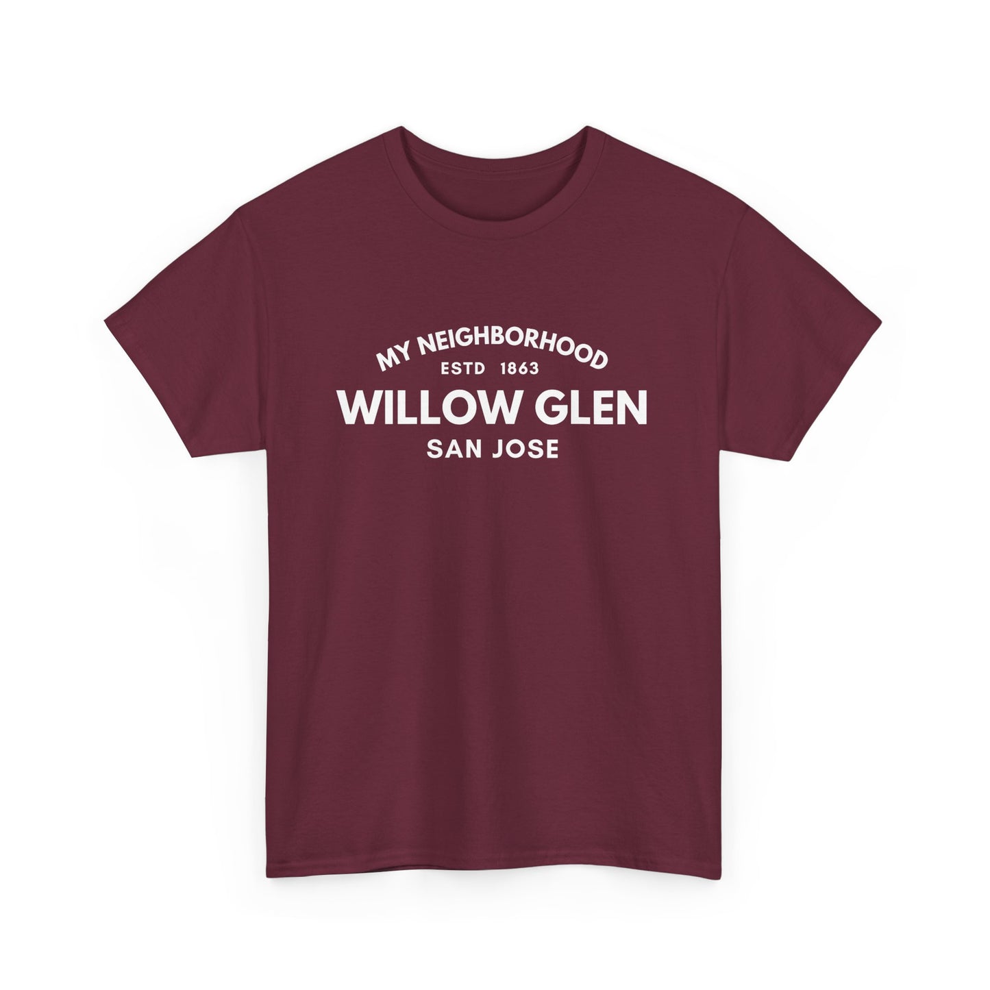 Willow Glen - San Jose - Unisex Cotton Tee