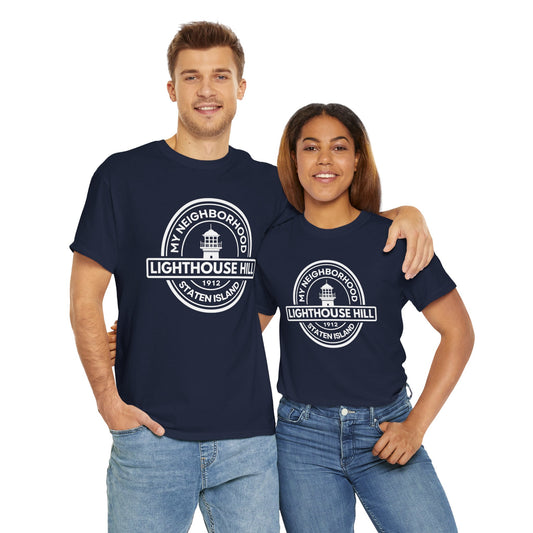 Lighthouse Hill - Staten Island - Unisex Cotton Tee