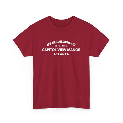 Capitol View Manor - Atlanta - Unisex Cotton Tee