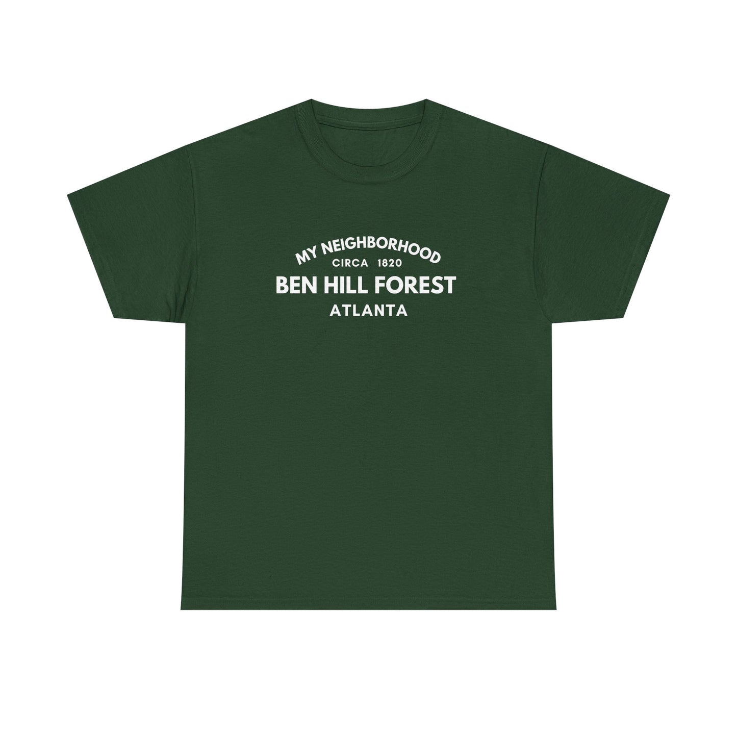 Ben Hill Forest - Atlanta - Unisex Cotton Tee