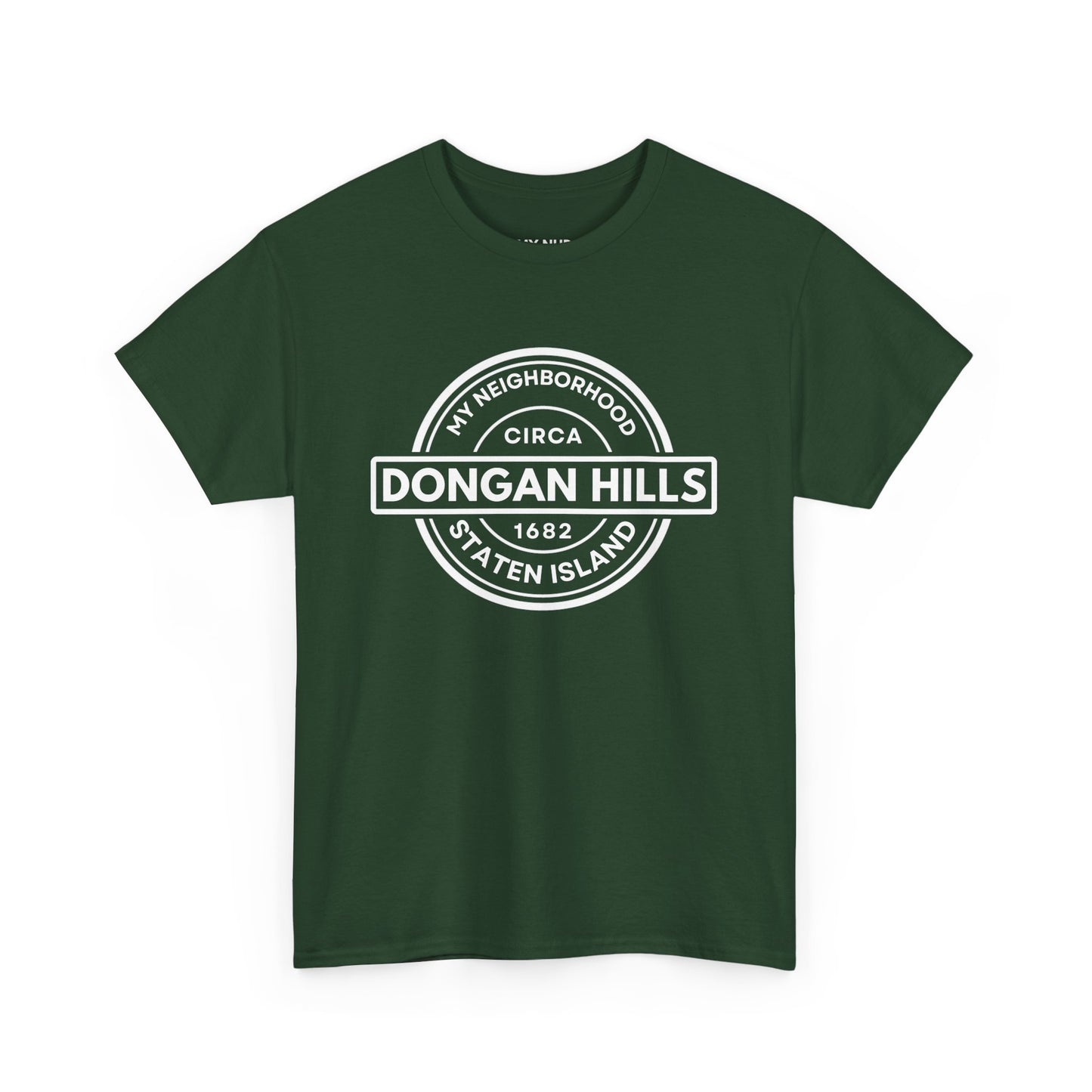Dongan Hills - Staten Island - Unisex Cotton Tee | Staten Island, NYC, New York City, MY-NHD, My Neighborhood, T-Shirt
