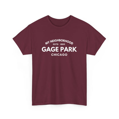 Gage Park - Chicago - Unisex Cotton Tee