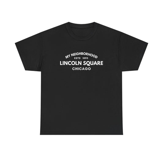 Lincoln Square - Chicago - Unisex Cotton Tee